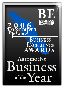 2006 Vancouver Island Automotive Business of the Year